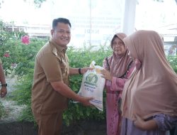 Pemkab Asahan Salurkan Bantuan Pangan Beras