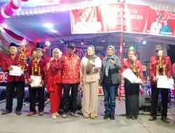 Sambut Kemerdekaan RI, Wakil Bupati Banyuasin Hadiri Gebyar Malam Puncak Desa Perajin