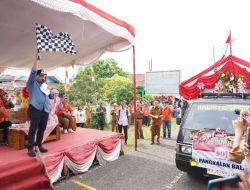 Berlangsung Meriah! Bupati Banyuasin Buka Perlombaan Pawai Pembangunan, Seni dan Budaya Kecamatan Banyuasin III