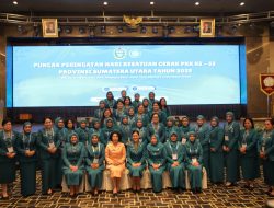 Ketua PKK Asahan Hadiri Peringatan HKG PKK ke- 53 Sumut