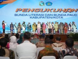 Ny. Yusnila Indriati Taufik Dikukuhkan sebagai Bunda Literasi dan Bunda PAUD Kabupaten Asahan