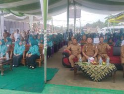 Penilaian Lomba UP2K PKK Tingkat Provinsi Sumsel Digelar di Kecamatan Muara Padang