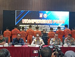 Polda Sumsel Tetapkan 25 Tersangka dalam Kasus Perusakan dan Pembakaran Fasilitas Umum