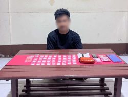 Polsek Sekayam Tangkap Pengedar Sabu dengan Barang Bukti 37 Paket