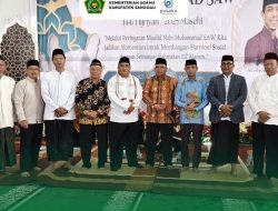 Maulid Nabi di Masjid Agung Al-Muawwanah Sanggau, Momentum Menumbuhkan Rasa Cinta kepada Rasulullah