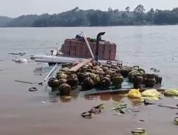 Kapal Motor Kelotok Meledak di Sungai Kapuas