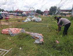 Wahana Rainbow Slide Ambruk di Air Upas, Enam Pengunjung Luka-Luka, Polisi Tutup Lokasi untuk Penyelidikan