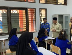 Gubernur Ria Norsan Pantau Proses Belajar di Sekolah Rakyat Rintisan BLKI, Pastikan Fasilitas Sementara Aman dan Nyaman
