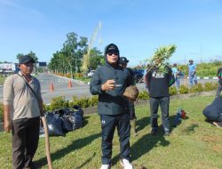 Pemkab Kubu Raya Percantik Kawasan Bandara Supadio, Sujiwo: Ingin Tunjukkan Kubu Raya Daerah yang Cantik dan Hijau