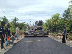 Warga Kuala Pangkalan Keramat Sambas Antusias Sambut Pembangunan Jalan Aspal Senilai Rp11,5 Miliar