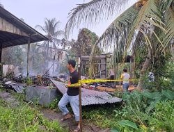 Rumah Warga di Teluk Keramat Ludes Terbakar, Kerugian Capai Rp200 Juta