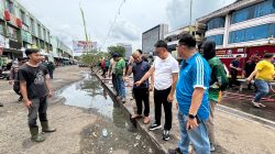 Menyambut Haul Habib Muhammad ke-114, Pemkot dan Pedagang Gelar Kerja Bakti di Pasar Flamboyan