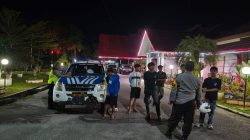 Polres Sambas Gelar Patroli Skala Besar, 15 Kendaraan Knalpot Brong Diamankan