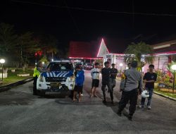 Polres Sambas Gelar Patroli Skala Besar, 15 Kendaraan Knalpot Brong Diamankan