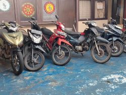 Polsek Pontianak Selatan Amankan 13 Motor Balap Liar, Didominasi Pelajar SMP dan SMA