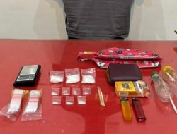 Polres Ketapang Ringkus Pengedar Sabu di Pesaguan Kanan, Amankan Barang Bukti 31,93 Gram