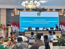 Pemprov Sumbar Gelar Pertemuan Koordinasi Satgas MBG, Gubernur Soroti Pembiayaan dan Standarisasi Dapur