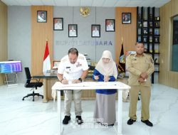 Pemkab Batu Bara Dan BPS Perkuat Sinergi Melalui Penandatanganan Nota Kesepakatan Statistik