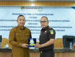Bupati Ketapang dan Kejari Teken Kerja Sama Strategis, Pastikan Pembangunan Berintegritas