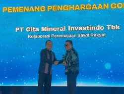 PT Cita Mineral Investindo Raih CSR Awards 2025 Berkat Komitmen Bangun Desa Berkelanjutan