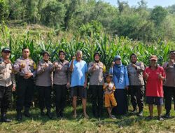 Kapolres Bantul Kunjungi Pembangunan Sumur Bor, Ini Yang Disampaikan