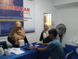 HUT ke-14 Partai NasDem, DPD Ketapang Tebar Kepedulian Lewat Donor Darah, Cek Kesehatan, dan Olahraga