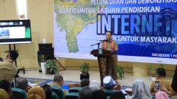Ria Norsan Penuhi Janji, Wujudkan Internet Gratis di Sekolah dan Internet Murah untuk Masyarakat