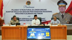 Bahas Proses Bisnis Layanan dan SDM di Kaltim, Menteri Nusron: Kita Perlu Bertransformasi