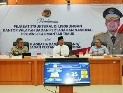 Bahas Proses Bisnis Layanan dan SDM di Kaltim, Menteri Nusron: Kita Perlu Bertransformasi