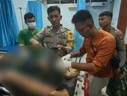 Pemotor Tewas Tabrak Beton Pembatas Jembatan di Sekayam