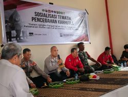 Kecamatan Entikong Laksanakan Sosialisasi Pencegahan Karhutla