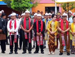 Dandim 1204/Sanggau Menghadiri Pagelaran Budaya “Meungkeut Kadeudeuh” ke-6,  di Kabupaten Sanggau