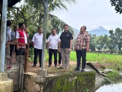 Dorong Swasembada Pangan, Stafsus Menko Infrastruktur Tinjau Rencana Pembangunan Irigasi di Sanggau Kulor
