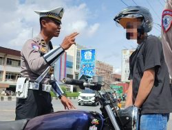 Polresta Pontianak Gelar Operasi Zebra, Sejumlah Pelanggar Terjaring di Hari Pertama
