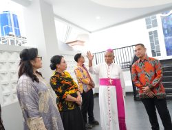 Gubernur dan Wakil Gubernur Kalbar Resmikan Gedung Pasifikus Bos, Bertepatan dengan HUT ke-76 Mgr. Agustinus Agus