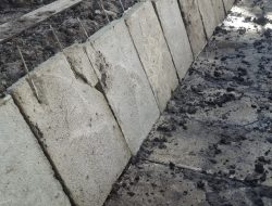 Proyek Irigasi P3-TGAI di Desa Benawai Agung Diduga Asal-Asalan, Beton Retak dan Kualitas Diragukan