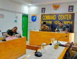 Dandim 1201 Mempawah dan Sekda Ikuti Vicon Evaluasi KDMP, Presiden Prabowo Tekankan Percepatan Penguatan Ekonomi Desa