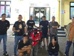 Dua Terduga Pelaku Penggelapan Diamankan Polsek Pontianak Barat