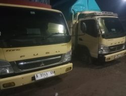 Dua Truk Diduga Angkut Minyak Ilegal Melintas di Jalintim, “Uang Ngemil” Jadi Isyarat di Jalan