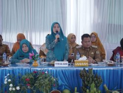 PKK Sumut Evaluasi Desa Bunut Sebrang Kecamatan Pulau Bandring Asahan