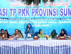 PKK Sumut Evaluasi Desa Urung Pane Kecamatan Setia Janji Asahan 