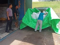 Polsek Beduai Dukungan Program  Ketahanan Pangan