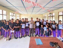 Polsek Beduai Sosialisasikan Penerimaan Siswa Baru SMA Kemala Taruna Bhayangkara