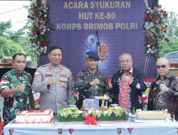 Brimob Menjadi Garda Terdepan Yang Selalu Siap Dalam Kondisi Apapun.