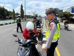 Operasi Zebra Progo 2025, Polres Bantul Jaring Puluhan Kendaraan
