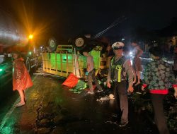 Laka Lantas Tunggal, Satu Korban Meninggal Dunia