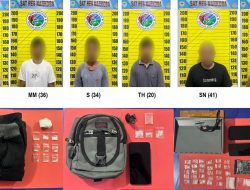 Dalam Sehari Polsek Toba Tangkap 6 Pengedar dan Pemakai Narkoba