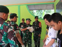 Danrem 121/Abw  Terima Hasil Penggagalan Penyelundupan Narkoba Jenis Sabu   di Perbatasan Kalimantan Barat