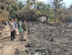 Diduga Korsleting Listrik, Rumah Warga di Jawai Sambas Ludes Terbakar
