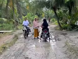 Warga Lubuk Rawa Keluhkan Kerusakan Jalan Makin Parah, Minta Pemerintah Segera Turun Tangan
